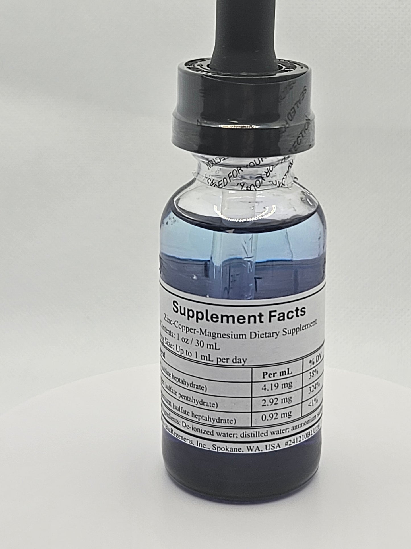 The Blu Drops - Zinc, Copper, and Magnesium Supplement